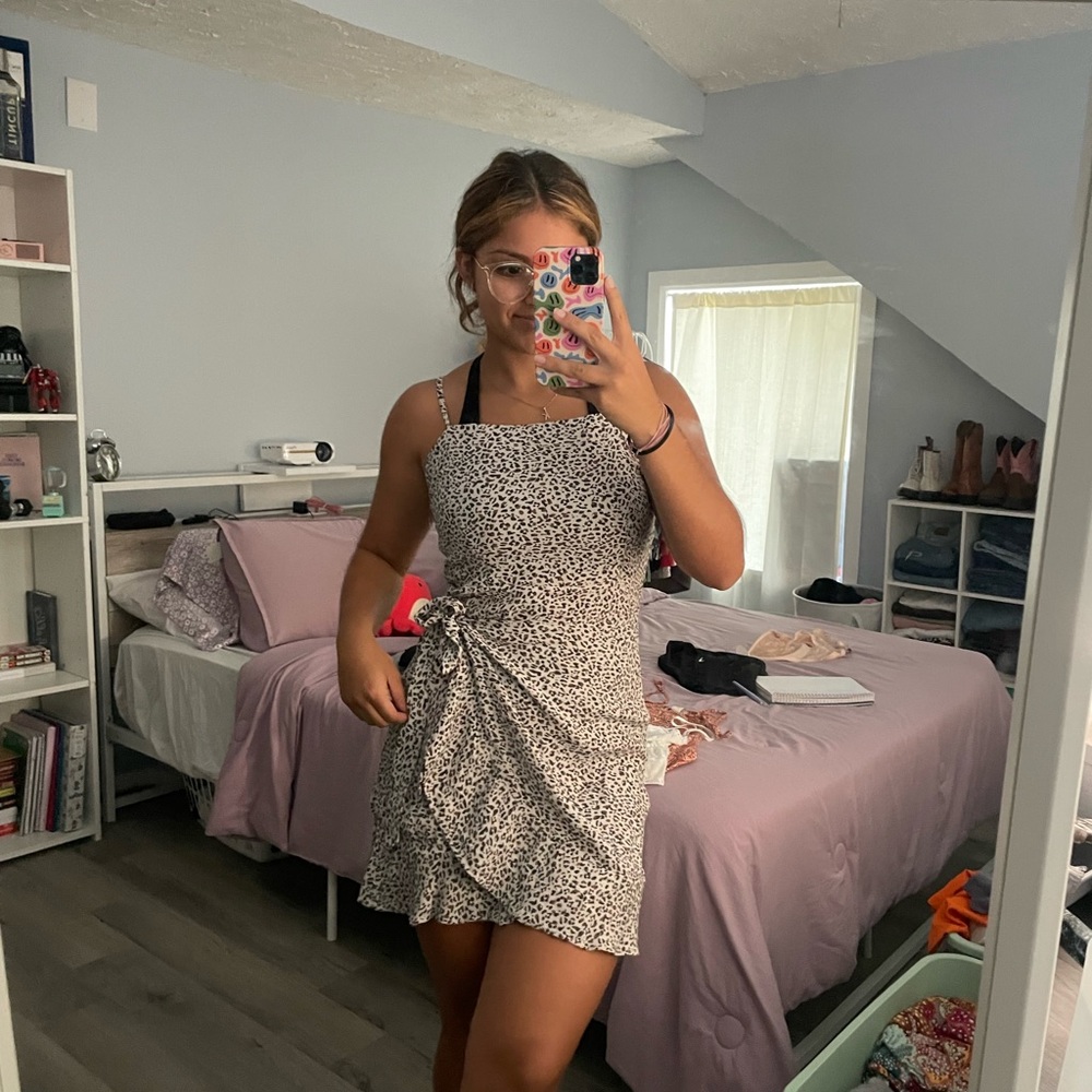 - Cheetah dress